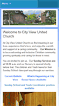 Mobile Screenshot of cityviewunited.org